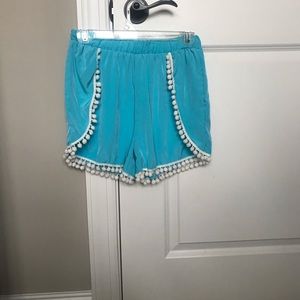 Blue bally shorts